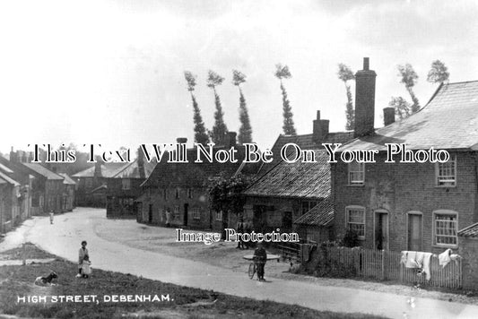 SF 4311 - High Street, Debenham, Suffolk c1912