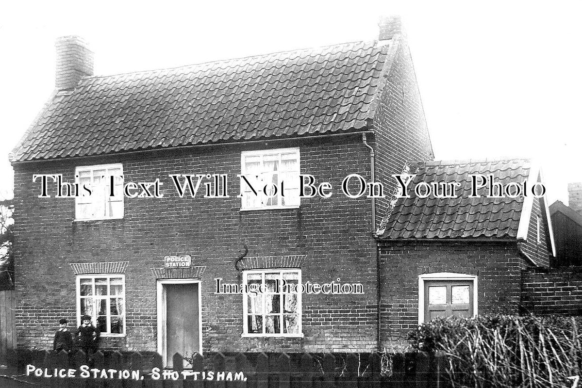 SF 4344 - Police Station, Shottisham, Suffolk c1921