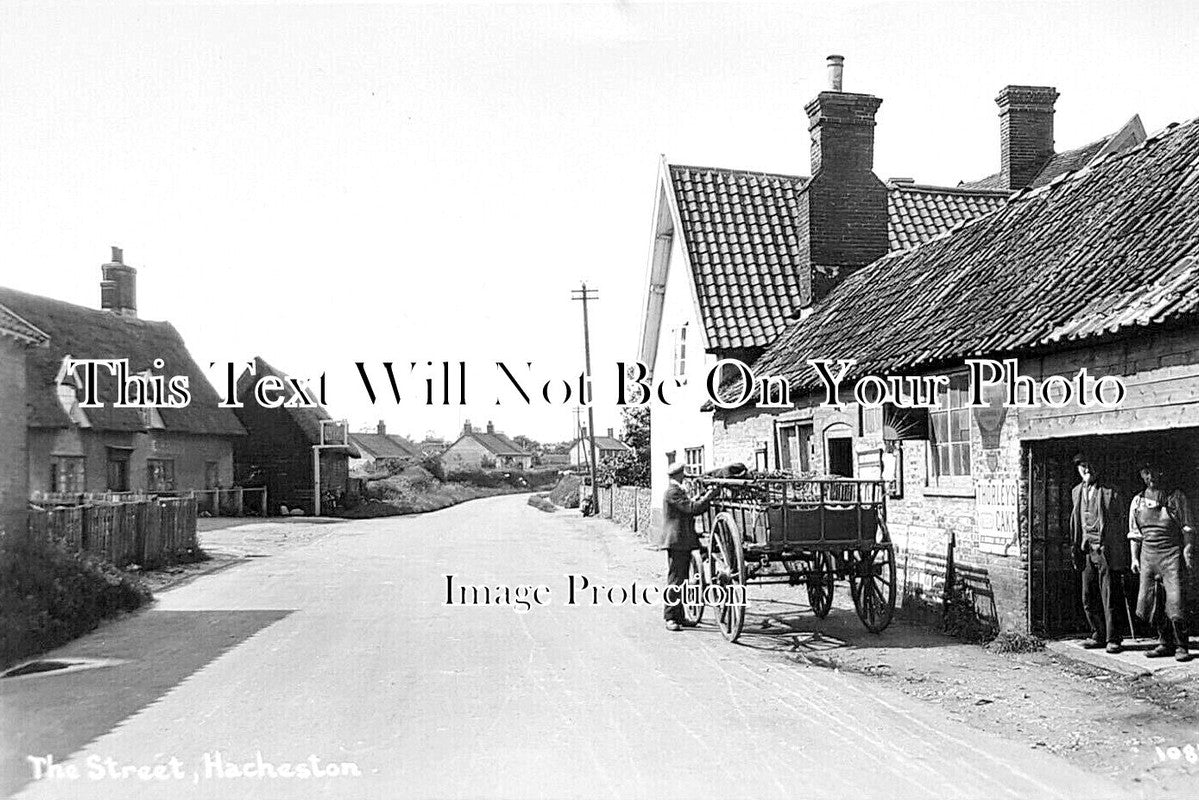 SF 4386 - The Queens Head Pub, The Street, Hacheston, Suffolk