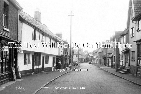 SF 4417 - Church Street, Eye, Suffolk c1920