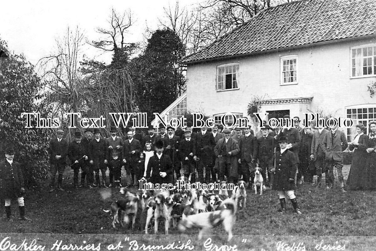 SF 4421 - Oakley Harriers At Brundish Grove, Suffolk c1908