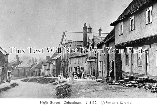 SF 4430 - High Street, Debenham, Suffolk c1919