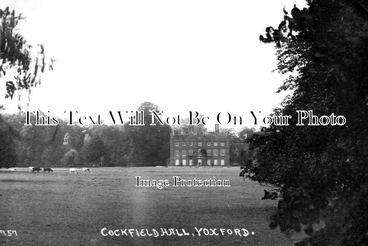 SF 4468 - Cockfield Hall, Yoxford, Suffolk c1920