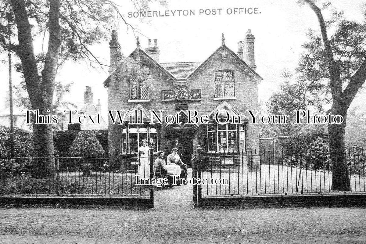 SF 4469 - Somerleyton Post Office & Butcher Shop, Suffolk