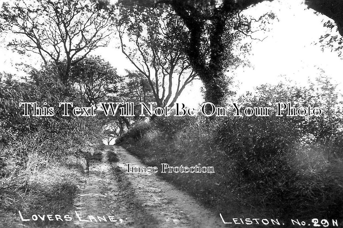 SF 4505 - Lovers Lane, Leiston, Suffolk c1931