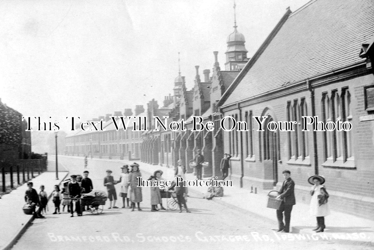 SF 490 - Bramford Road Schools, Gatacre Road, Ipswich, Suffolk c1910