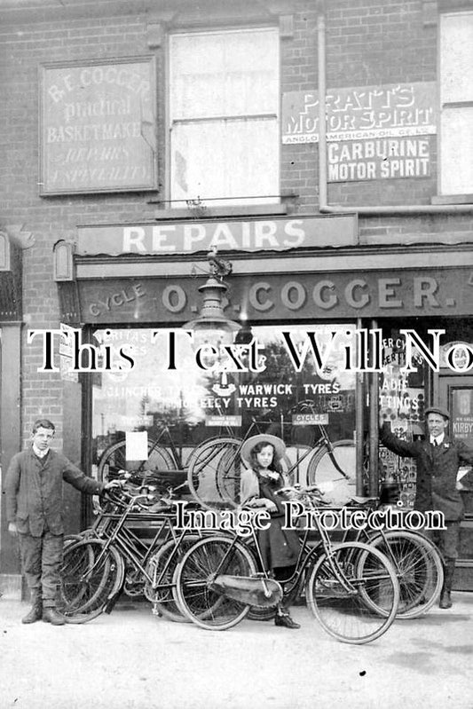 SF 491 - Oliver Cogger, Cycle Shopfront, 210 Rose Hill Road, Ipswich, Suffolk