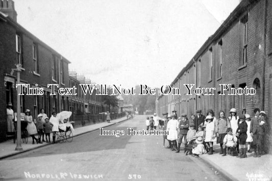 SF 498 - Norfolk Road, Ipswich, Suffolk c1922