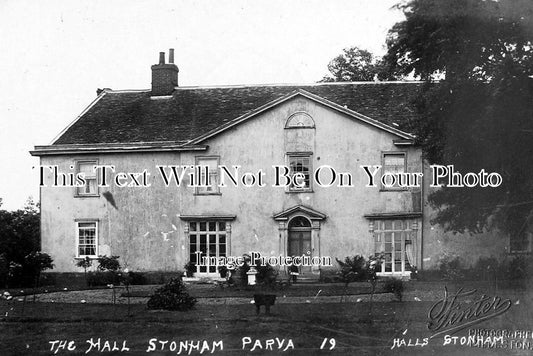 SF 507 - The Hall, Stonham Parva, Suffolk c1910