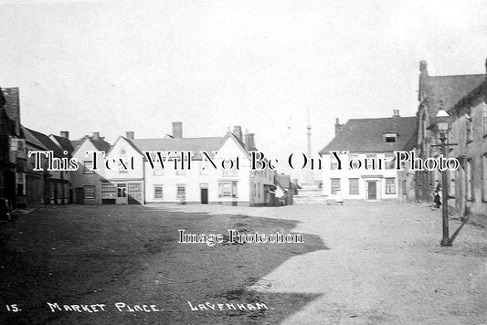 SF 514 - Market Place, Lavenham, Suffolk c1917