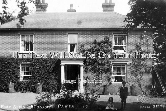 SF 520 - Four Elms, Stonham Parva, Suffolk c1910
