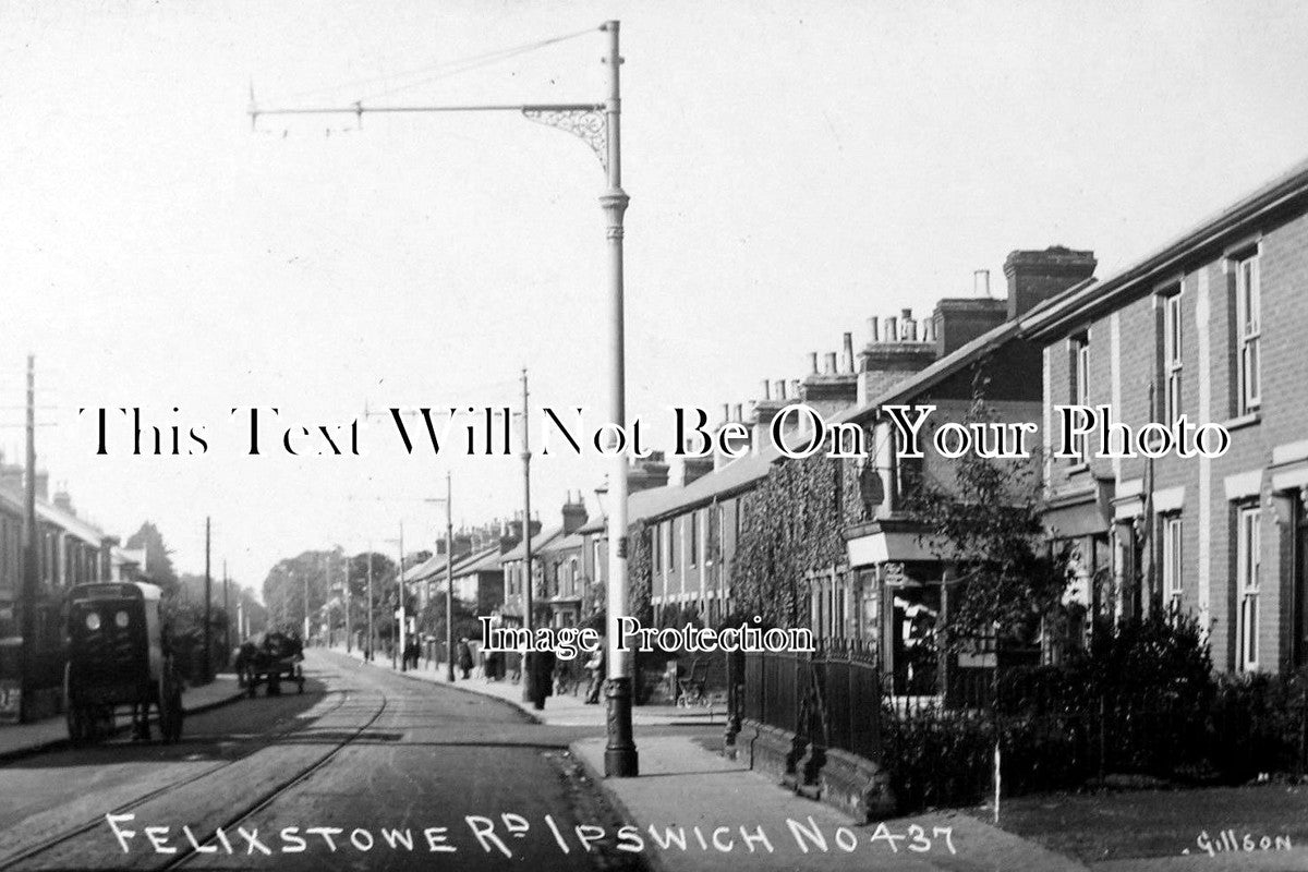SF 532 - Felixstowe Road, Ipswich, Suffolk c1910