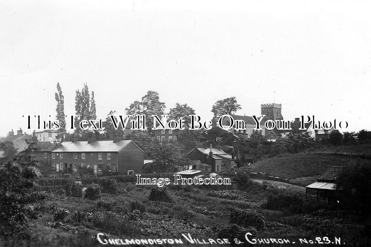 SF 555 - St Andrews Church, Chelmondiston, Suffolk c1935