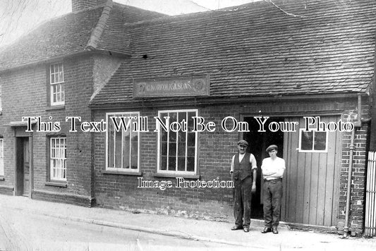 SF 608 - G Norfolk & Sons Blacksmiths, Lower Street, Stratford St Mary, Suffolk c1910