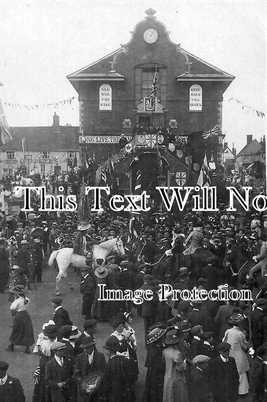 SF 616 - 1911 Coronation Celebrations, Woodbridge, Suffolk