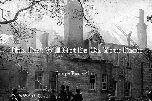 SF 624 - Bath Hotel Fire, Suffragettes, Felixstowe, Suffolk 1914
