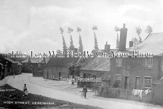 SF 632 - High Street, Debenham, Suffolk c1925