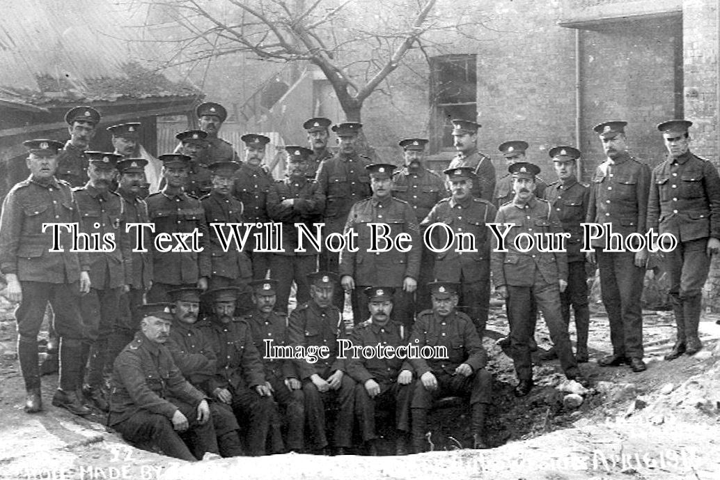 SF 655 - Crater In Denmark Road, Zeppelin Raid, Lowestoft, Suffolk WW1 1915