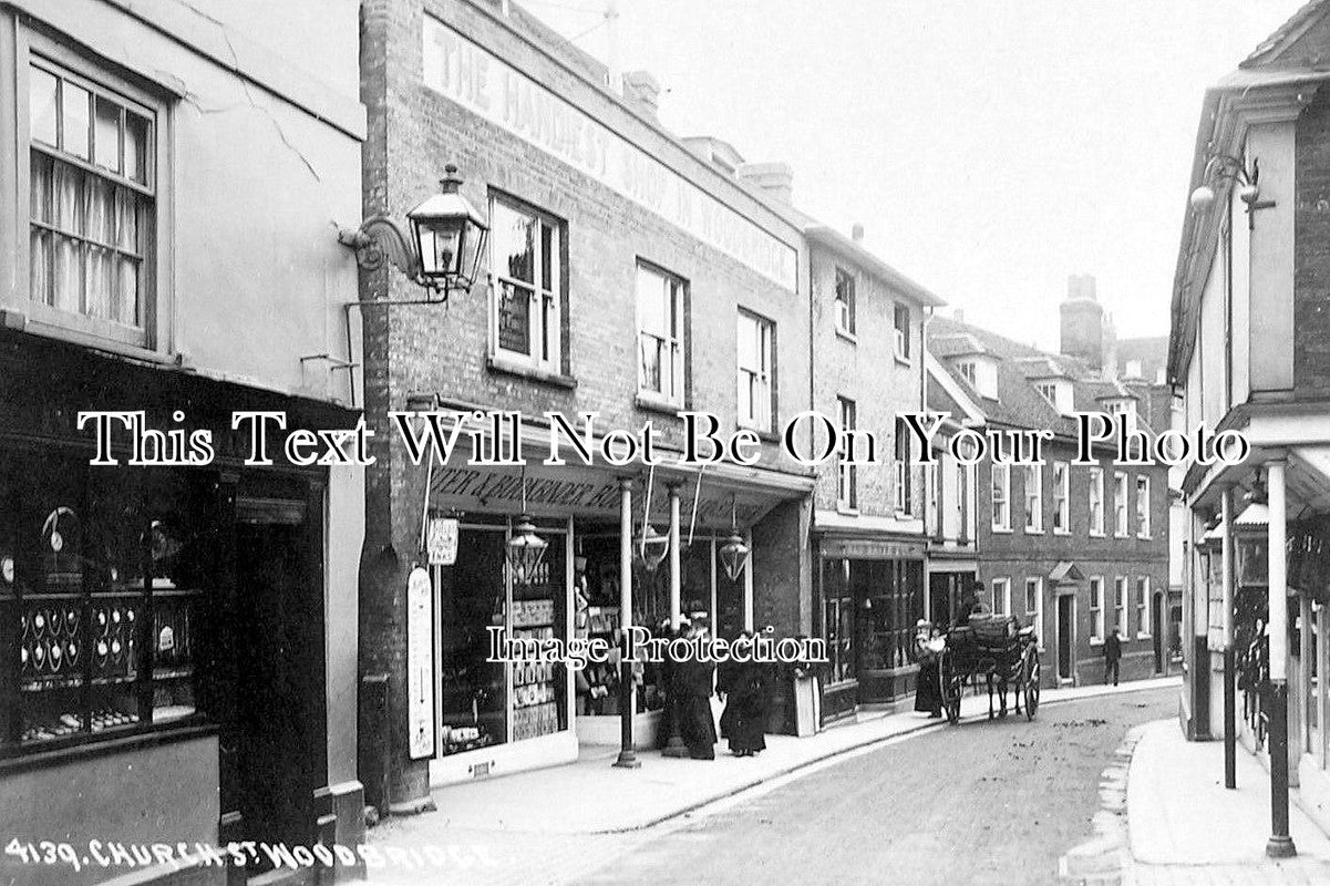 SF 683 - Church Street, Woodbridge, Suffolk c1905