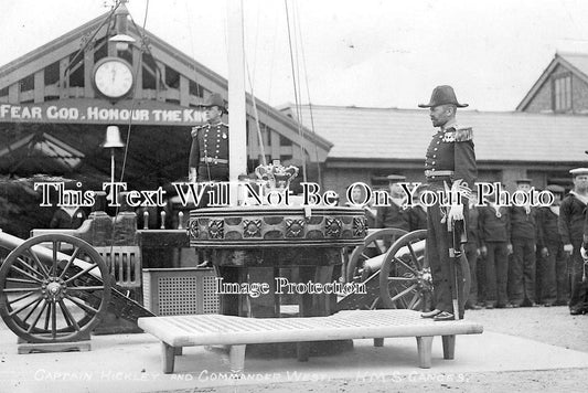 SF 756 - Captain Hickley & Commander West, HMS Ganges, Shotley, Suffolk