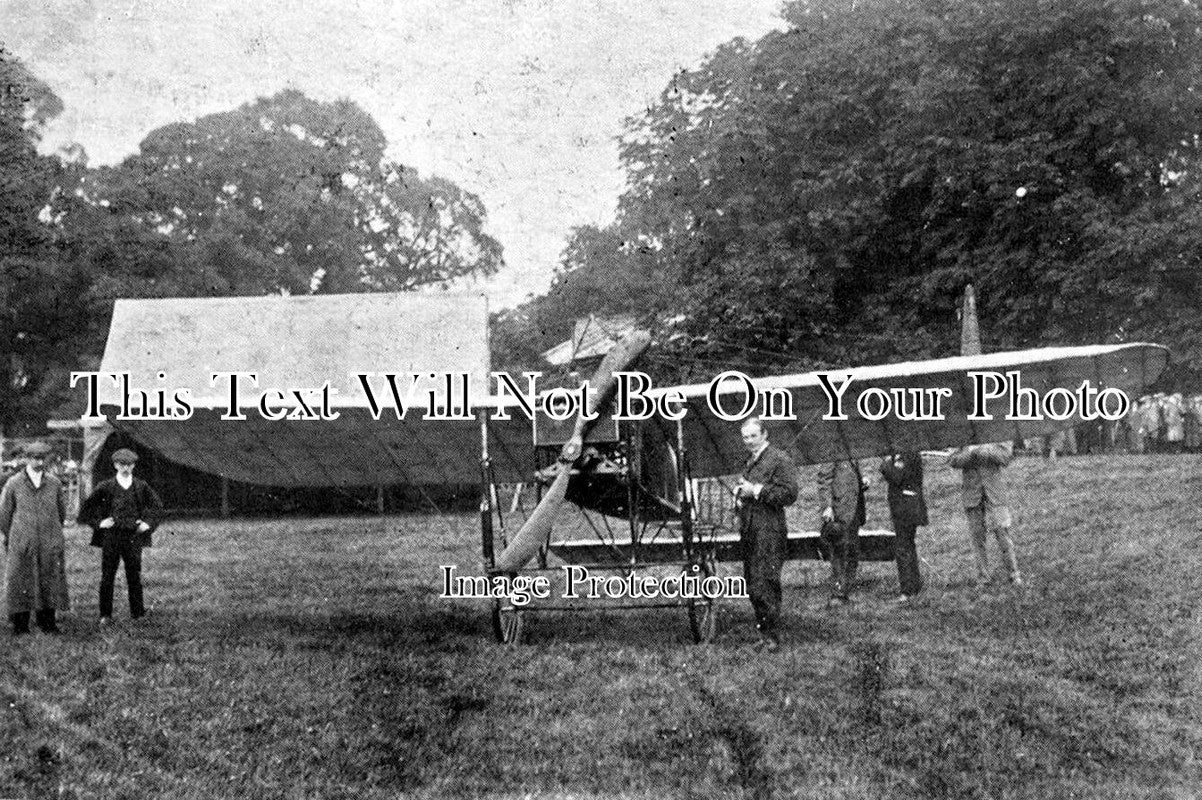 SF 759 - The Aeroplane At Helmingham Park Fete, Suffolk c1910