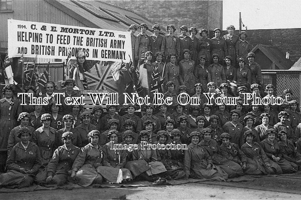 SF 760 - Mortons Staff, Aiding The War, Lowestoft, Suffolk c1918