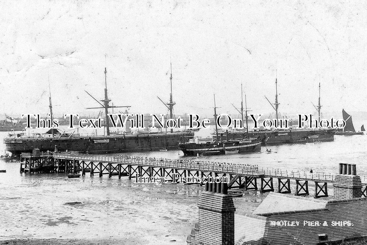 SF 77 - HMS Ganges & Pier, Shotley, Suffolk