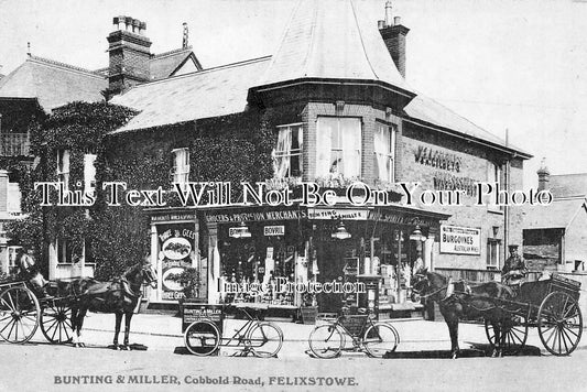 SF 785 - Butling & Miller Shop, Cobbold Road, Felixstowe, Suffolk