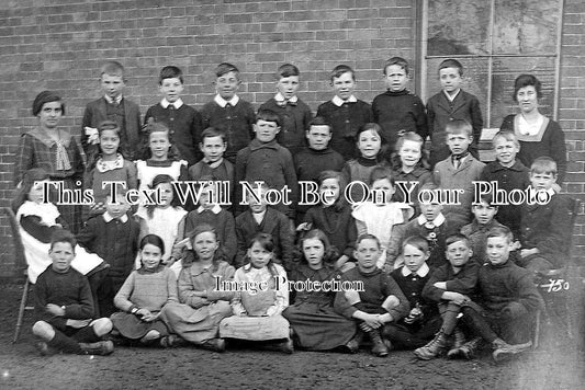 SF 787 - School Class, Walsham Le Willows, Suffolk c1920