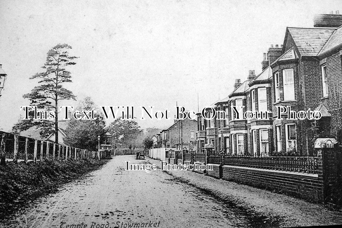 SF 8 - Temple Road, Stowmarket, Suffolk c1914