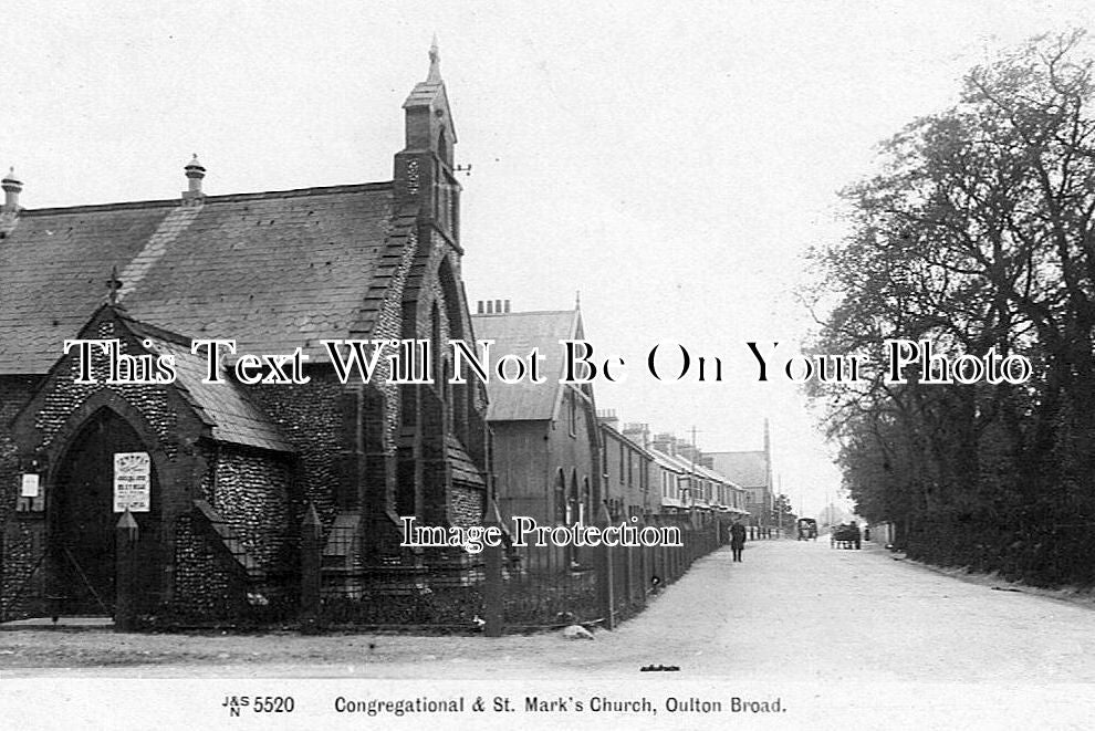 SF 835 - Bridge Road, Oulton Broad, Lowestoft, Suffolk c1905