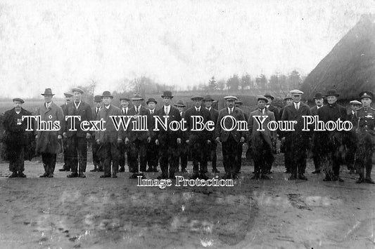 SF 839 - Marlesford & Hacheston British Legion Church Parade, Suffolk c1920