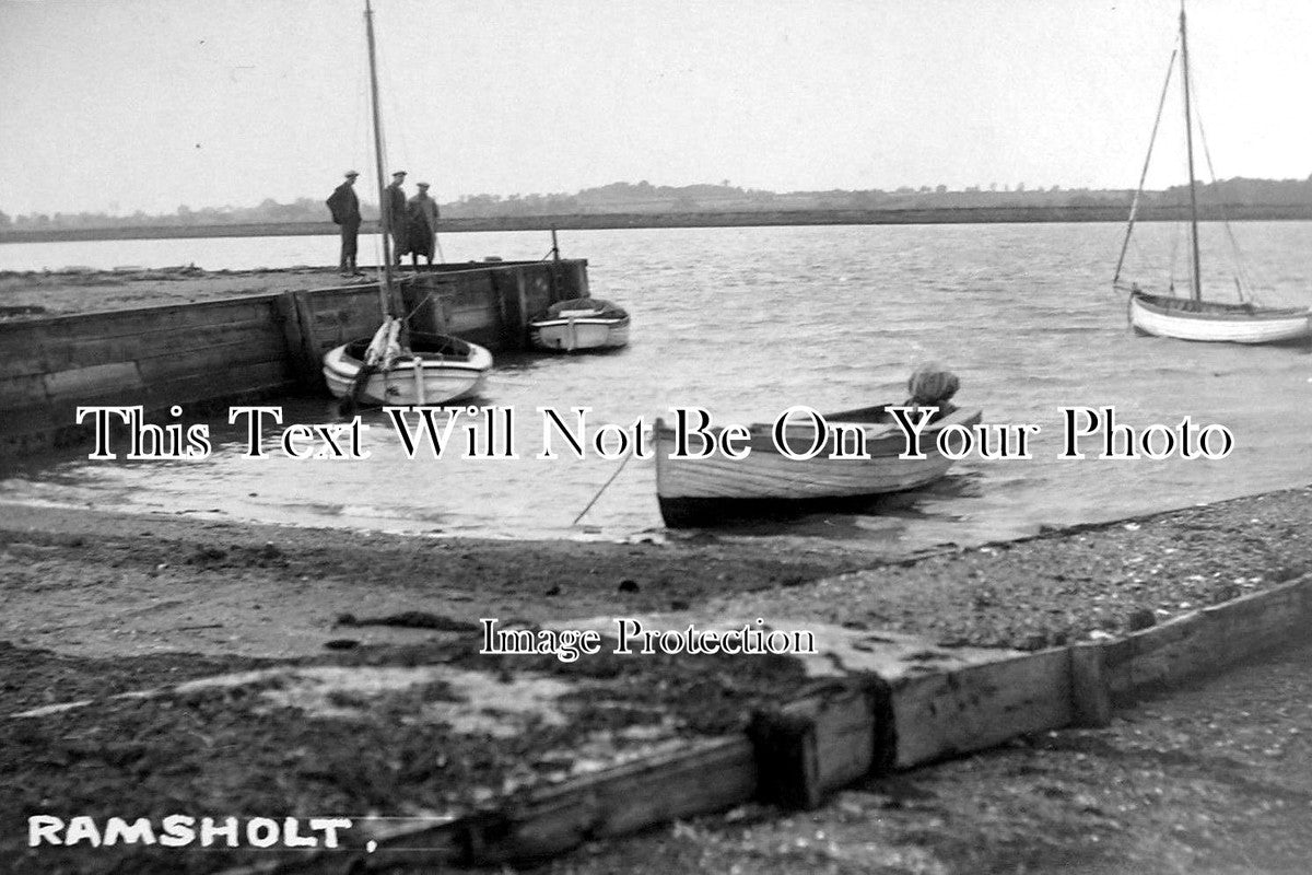 SF 845 - The Quay At Ramsholt, Suffolk