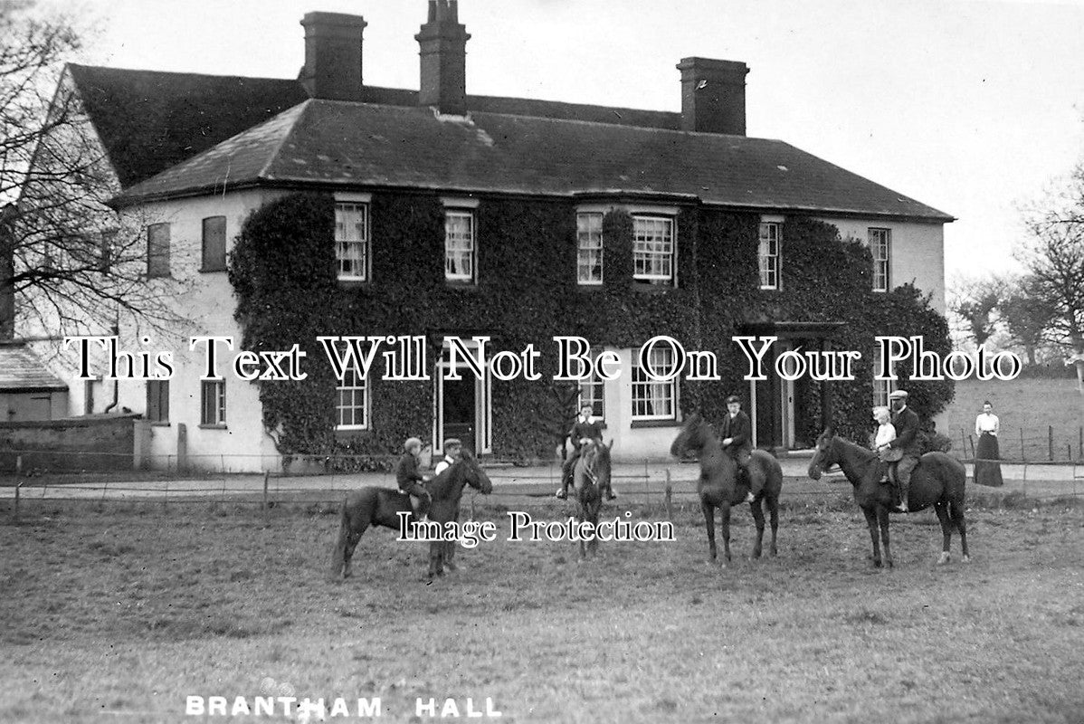 SF 869 - Brantham Hall, Brantham, Suffolk c1910