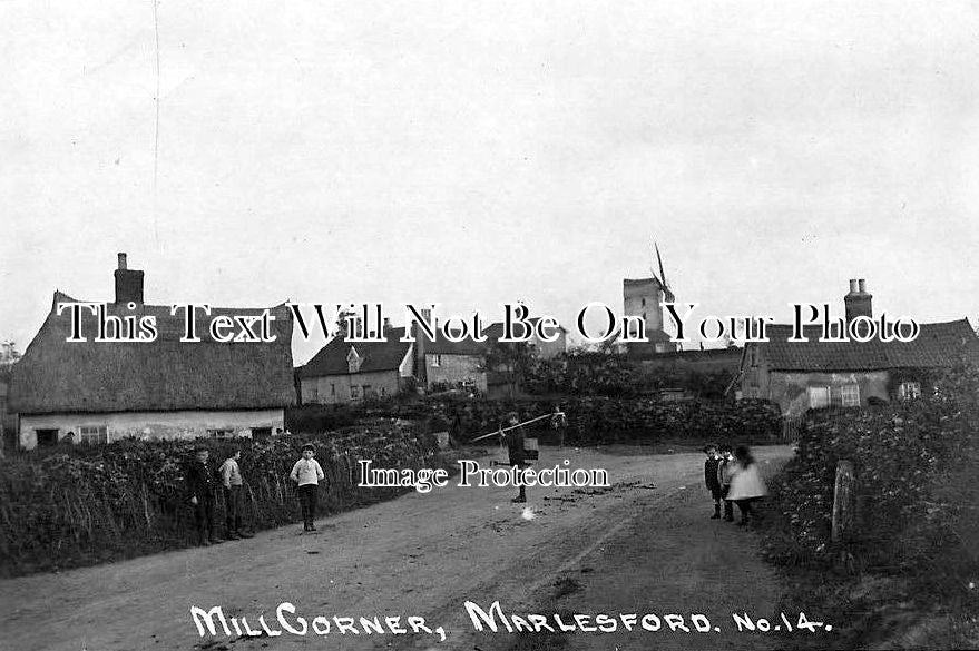 SF 887 - Marlesford Mill Corner, Suffolk