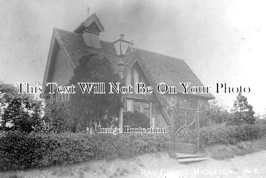 SF 903 - Row Chapel, Hadleigh, Suffolk c1909