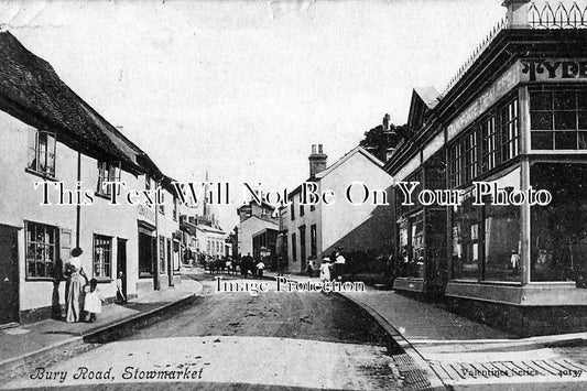 SF 906 - Bury Road, Stowmarket, Suffolk c1906