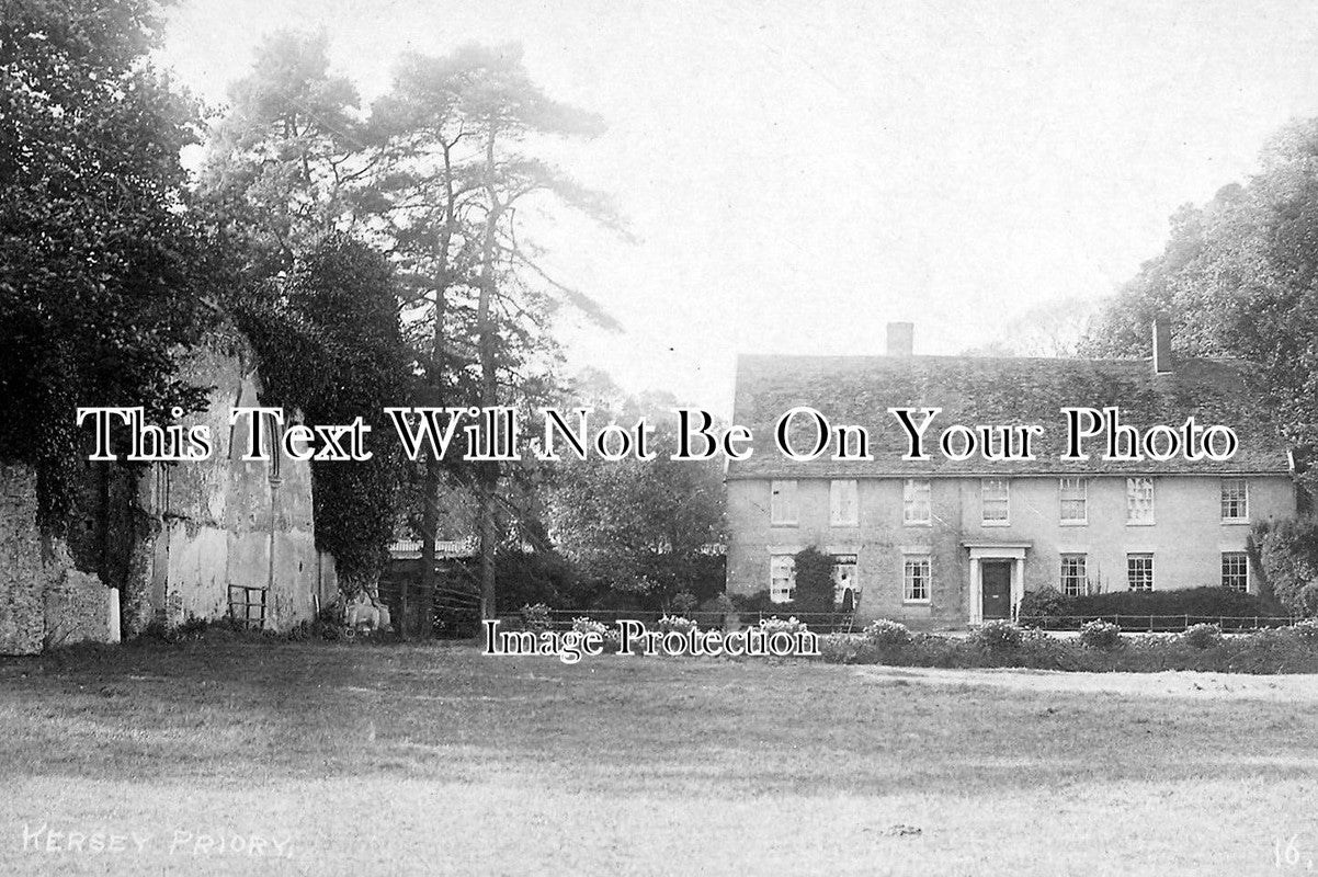 SF 911 - Kersey Priory, Suffolk c1913