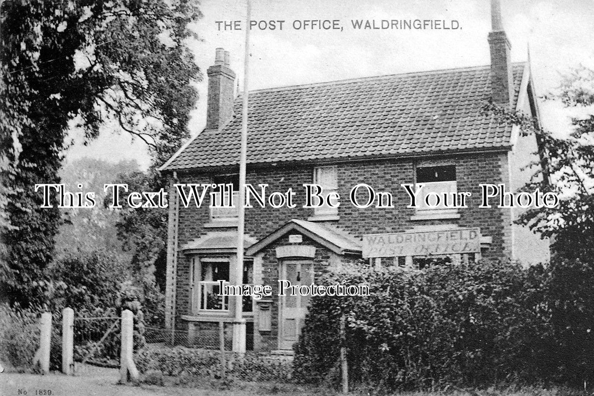 SF 920 - The Post Office, Waldringfield, Suffolk c1905