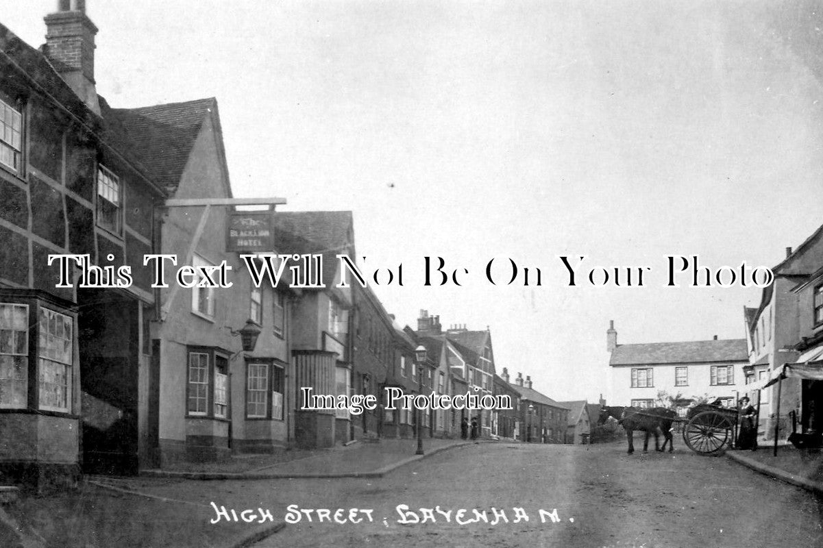 SF 933 - High Street, Lavenham, Suffolk