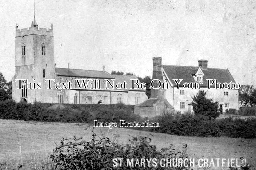 SF 938 - St Marys Church, Cratfield, Suffolk