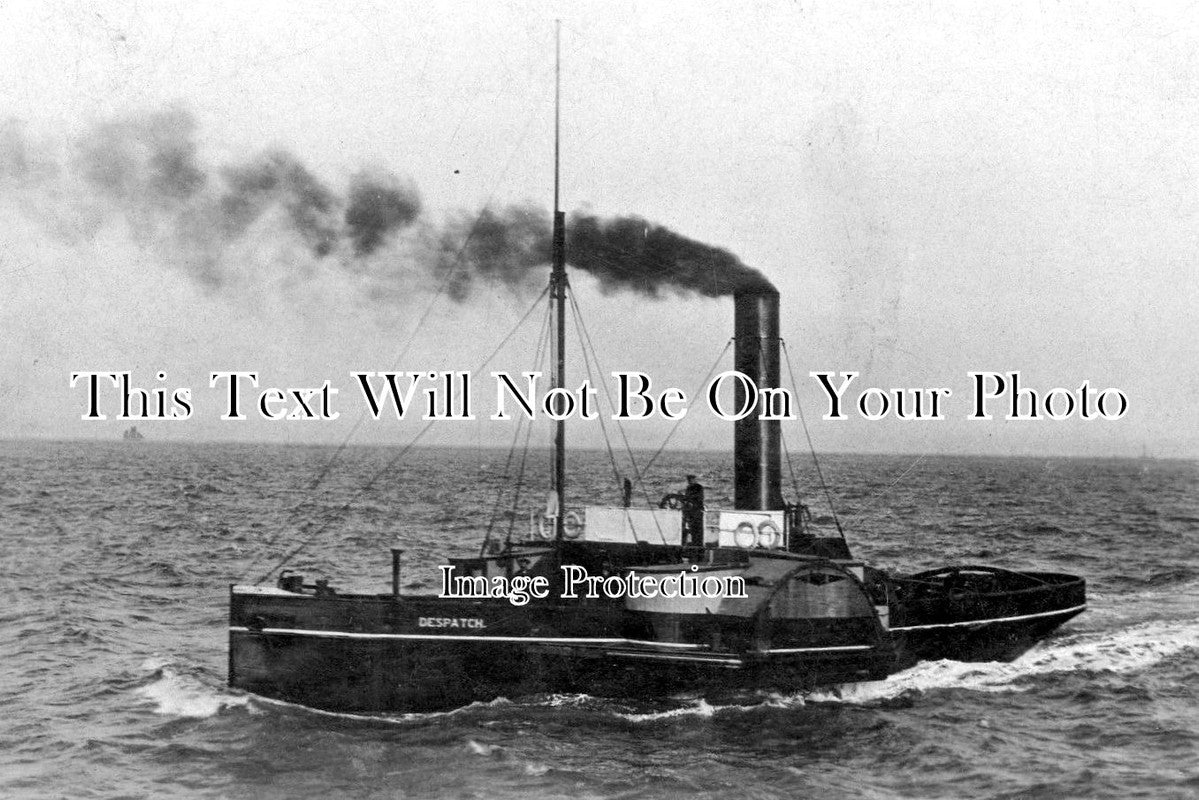 SF 943 - Steam Ship 'Despatch', Lowestoft, Suffolk