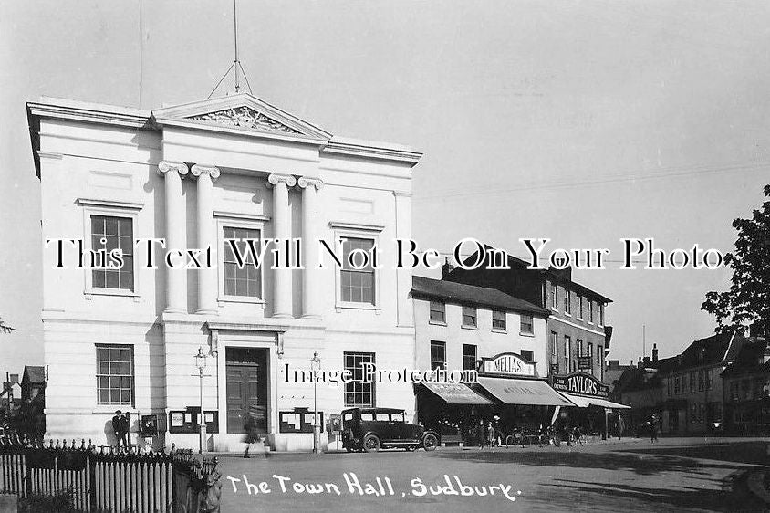 SF 952 - The Town Hall, Sudbury, Suffolk c1935