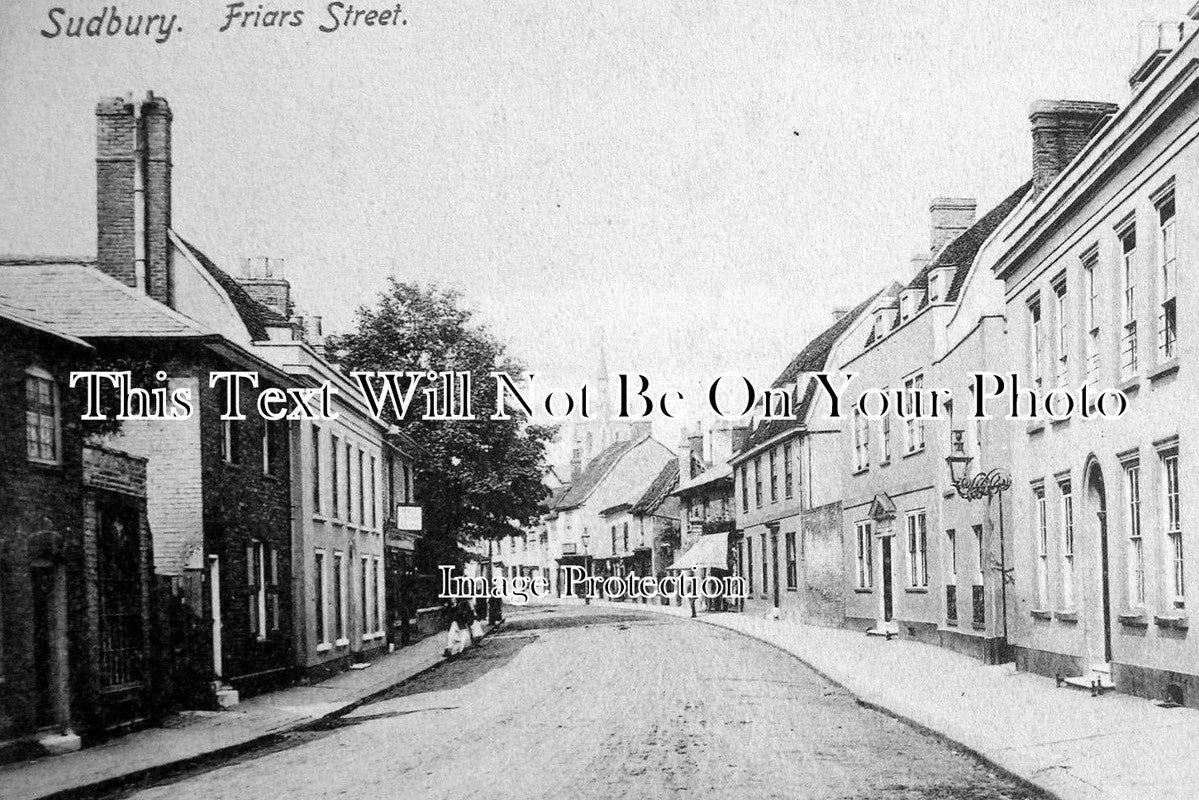 SF 956 - Friars Street, Sudbury, Suffolk c1905