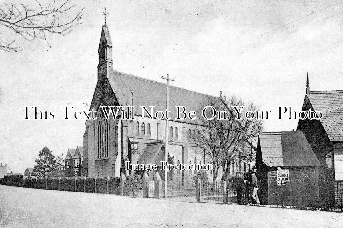 SF 985 - St Marks Church, Oulton Broad, Lowestoft, Suffolk c1906