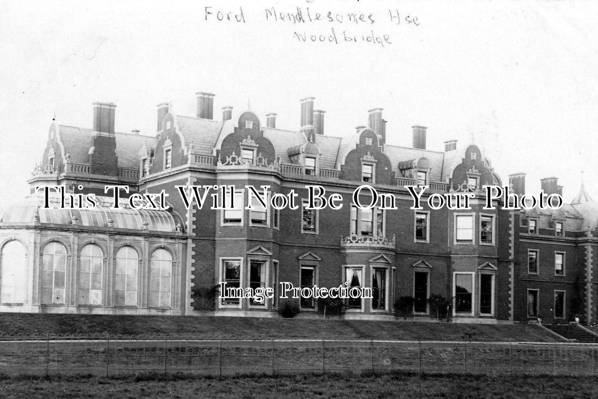 SF 988 - Rendlesham Hall, Woodbridge, Suffolk c1920