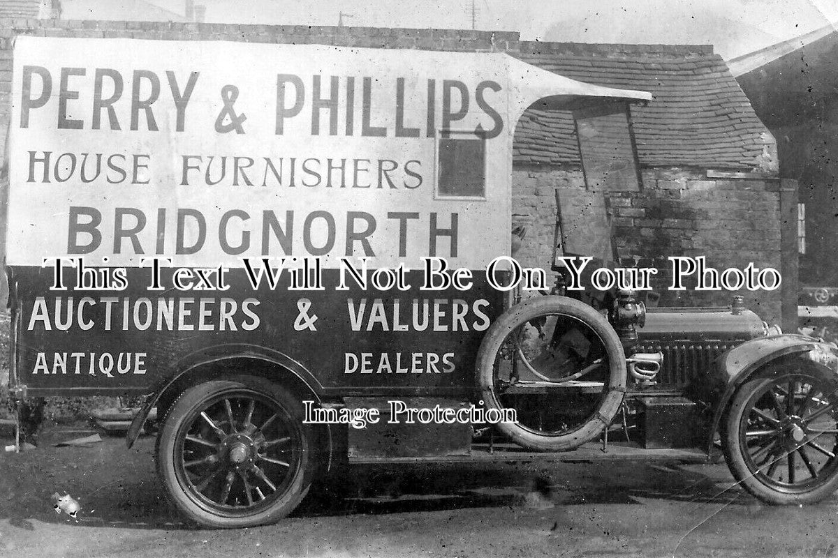 SH 1002 - Perry & Phillips Furnishers Van, Bridgnorth, Shropshire