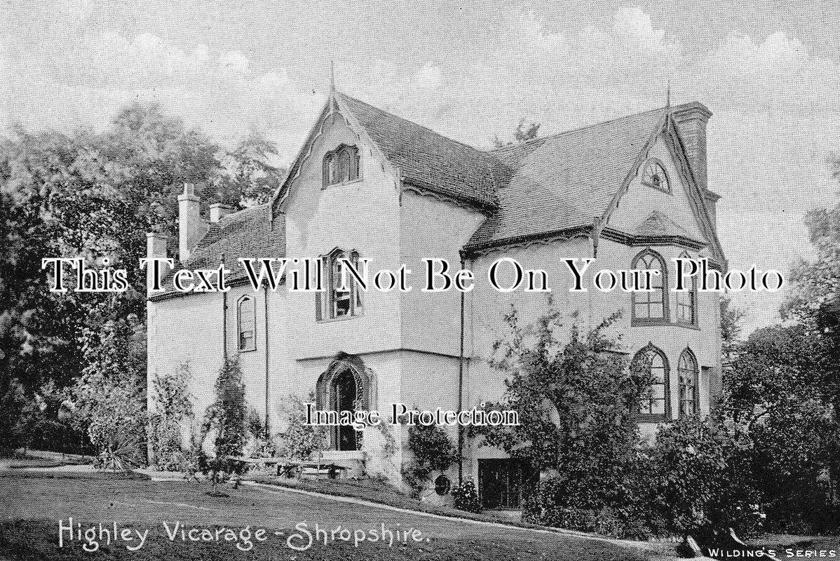 SH 1029 - Highley Vicarage, Shropshire c1908