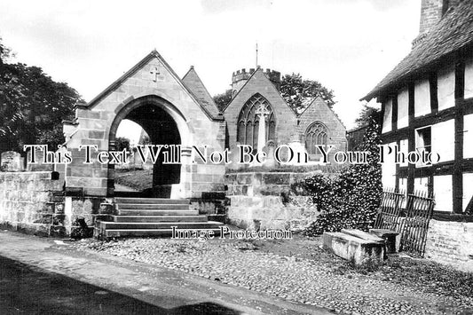 SH 1034 - The Church Lych Gate, Hodnet, Shropshire