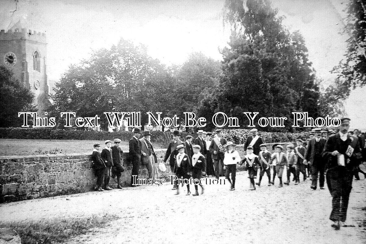 SH 1049 - High Ercall Church Parade, Telford, Shropshire c1910